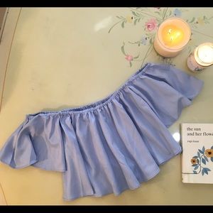 over-the-shoulder top 🌧🦋